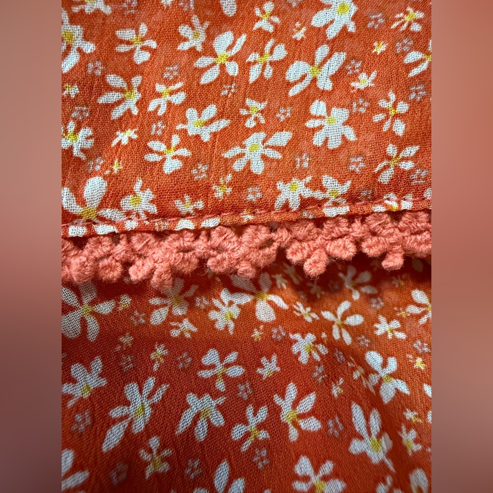 By & By Orange‎ Floral Spaghetti Dress Dress - Picture 10 of 13